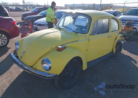 1973 Volkswagen Beetle z USA, uszkodzony, nr VIN 00000001332803021